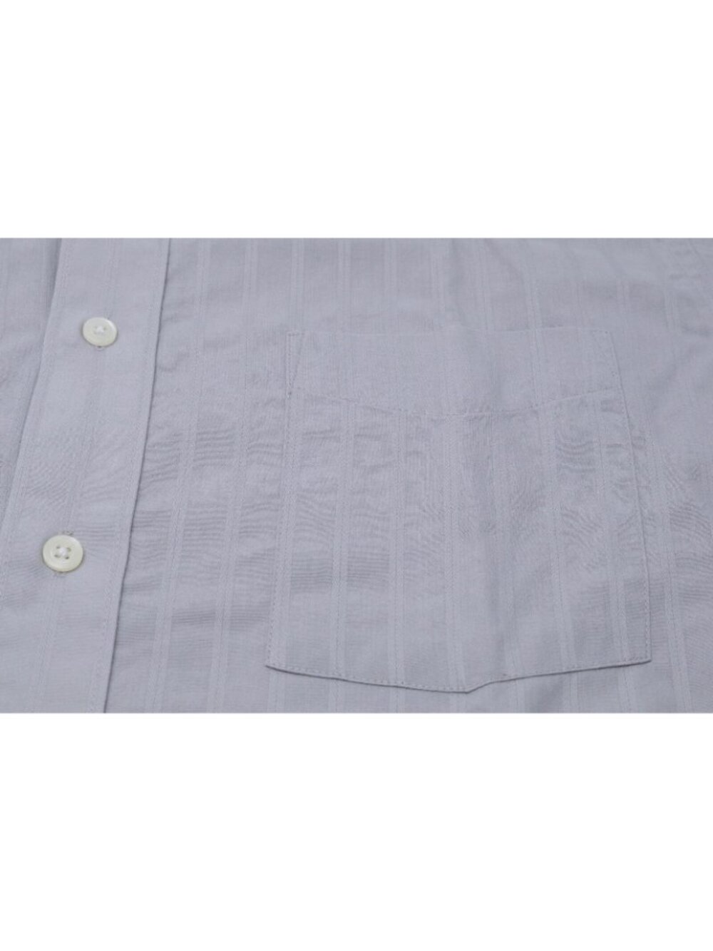 Grandpacore Dress Shirt 15 15.5 Men M Gray Button Up Corpcore Office Capsule VTG - Picture 7 of 10